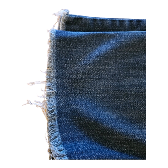 Mother The Tootsie Fray in Dreamy Size 28 Distressed Cropped Jeans - Picture 3 of 10